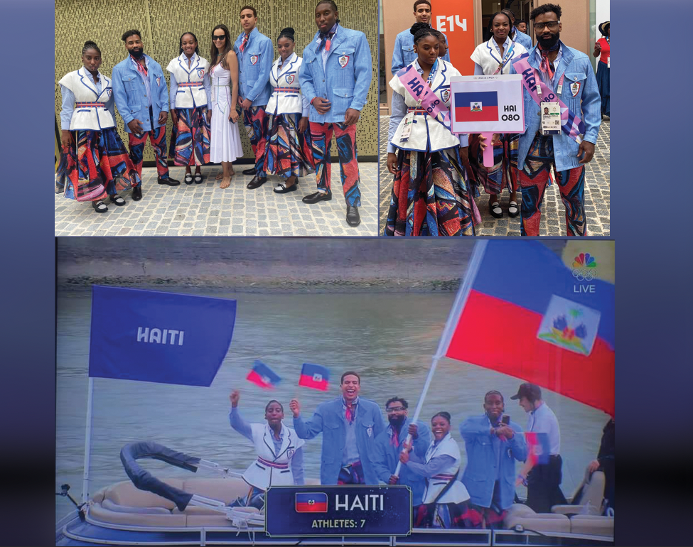 Haïti fièrement représentée à Paris.